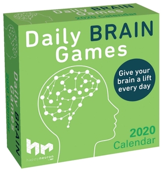 Calendar Daily Brain Games 2020 Day-To-Day Calendar Book