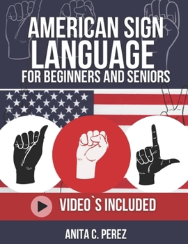 Paperback American Sign Language for Beginners and Adult's 2025-2026 Book