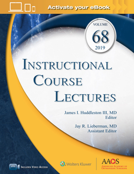 Hardcover Instructional Course Lectures, Volume 68: Print + eBook with Multimedia Book