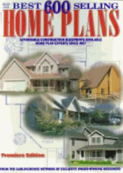 Paperback 600 Best Selling Home Plans Book