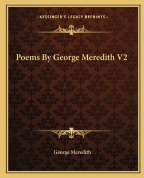 Poems By George Meredith V2