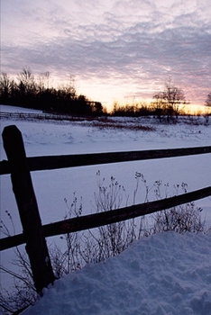 2020 Weekly Planner Winter Theme Daybreak Sunrise Fence 134 Pages: 2020 Planners Calendars Organizers Datebooks Appointment Books Agendas