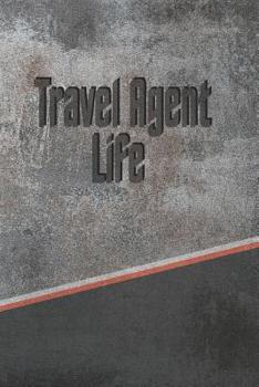 Travel Agent Life: Personalized Isometric Dot Notebook 120 pages 6"x9"