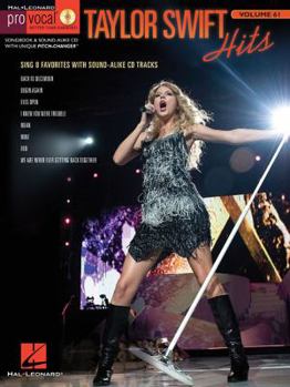 Hardcover Taylor Swift Hits: Pro Vocal Women's Edition Volume 61 Book