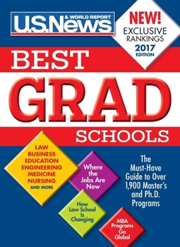 Paperback Best Graduate Schools 2017 Book