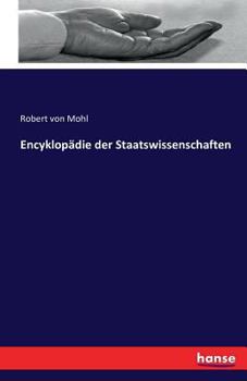 Paperback Encyklopädie der Staatswissenschaften [German] Book