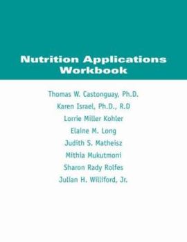 Paperback Nutrition Applications Workbook Book