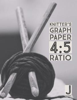 Paperback Knitter's Graph Paper 4: 5 Ratio Book