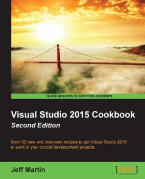 Paperback Visual Studio 2015 Cookbook Book