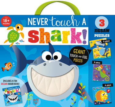 Board book Never Touch a Shark Jigsaw Book