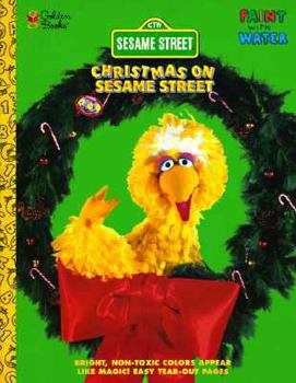 Paperback Christmas on Sesame Street Book