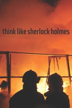 Paperback think like sherlock holmes: 6×9 inche, Take the book and crash into the wall of life, warrior! Book