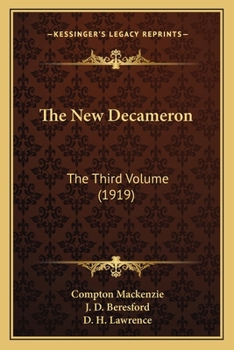 Paperback The New Decameron: The Third Volume (1919) Book