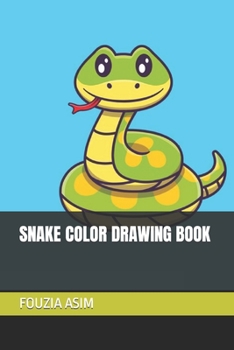 Paperback Snake Color Drawing Book