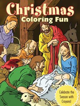 Paperback Christmas Coloring Fun Book