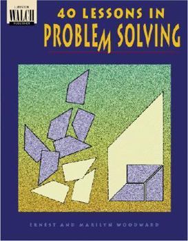 Paperback 40 Lessons in Problem Solving Book