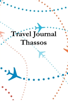 Paperback Travel Journal Thassos Book