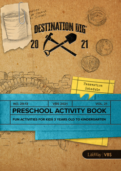 Paperback Vbs 2021 Preschool Activity Book