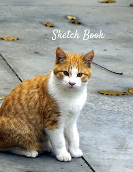 Paperback Sketch Book: 2 Cute Cats Themed Notebook for Drawing, Writing, Painting, Sketching or Doodling, 120 Pages, 8.5 x 11 Book