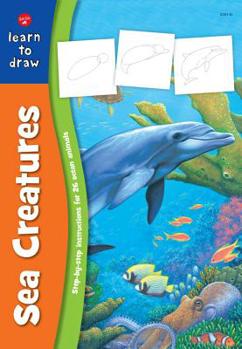 Paperback Sea Creatures: Step-By-Step Instructions for 25 Ocean Animals Book