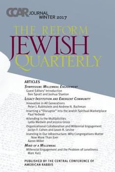 Paperback Ccar Journal: The Reform Jewish Quarterly-Winter 2017 Book