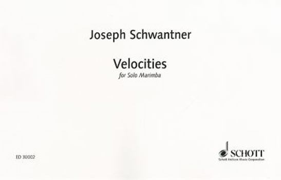 Paperback Velocities: For Solo Marimba Book