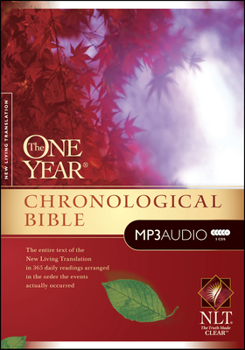 MP3 CD One Year Chronological Bible-NLT Book