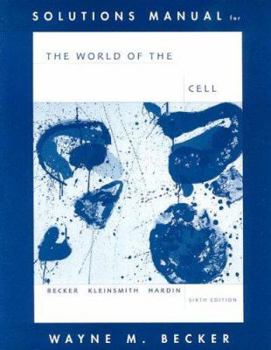 Paperback Solutions Manual for the World of the Cell Book