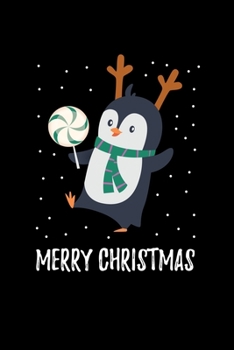 Paperback Merry Christmas: Journal / Notebook / Diary Gift - 6"x9" - 120 pages - White Lined Paper - Matte Cover Book