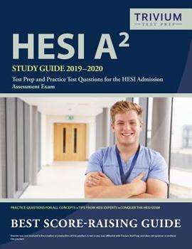 Paperback HESI A2 Study Guide 2019-2020: Test Prep and Practice Test Questions for the HESI Admission Assessment Exam Book