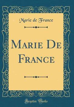 Hardcover Marie de France (Classic Reprint) Book