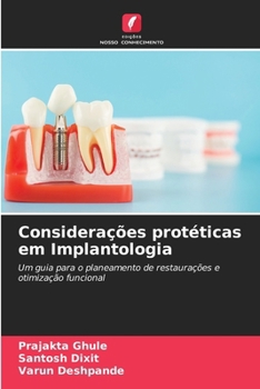 Paperback Considerações protéticas em Implantologia [Portuguese] Book