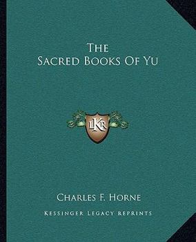 Paperback The Sacred Books Of Yu Book