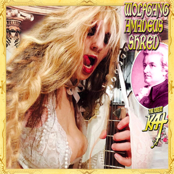 Music - CD The Great Kat   Wolfgang Amadeus Shred Book