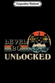 Composition Notebook: Video Game Kids Youth adults 23rd Birthday Level 23 Unlocked  Journal/Notebook Blank Lined Ruled 6x9 100 Pages