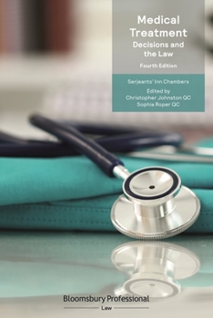 Paperback Medical Treatment: Decisions and the Law Book