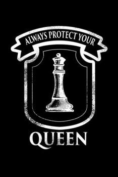 Notizbuch: Schach Königin Dame Brettspiel Lustiges Geschenk 120 Seiten, 6X9 (Ca. A5), Punktraster (German Edition)
