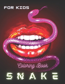 Paperback Snake Coloring Book: Coloring Book For Kids and Adults Book