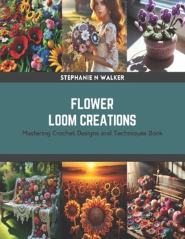 Paperback Flower Loom Creations: Mastering Crochet Designs and Techniques Book