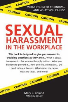 Paperback Sexual Harassment in the Workplace Book