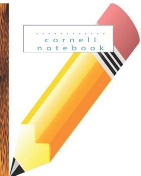 Paperback Cornell notebook: The perfect notebook for formatting and organising your study notes using the cornell note taking system - Pencil desi Book