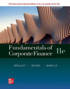 Paperback ISE Fundamentals of Corporate Finance Book