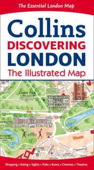 Map Collins Discovering London: The Illustrated Map Book