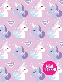 Meal Planner : Simple Year 365 Daily - 52 Week Calendar Meal Planner Daily Weekly and Monthly for Track & Plan Your Meals Food Planning - Large 8. 5 X 11 Inch - 110 Pages - Cover Design BR 000238