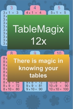 Paperback TableMagix 12x: Know you 12x table by heart Book