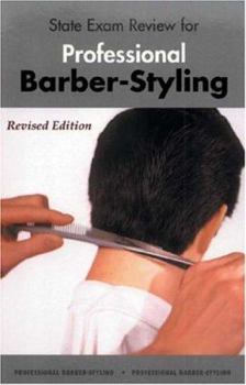 Paperback State Exam Review for Professional Barber-Styling 3e Book