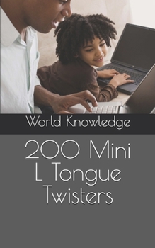 Paperback 200 Mini L Tongue Twisters Book