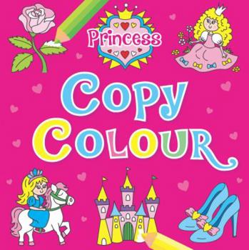 Paperback Princess Copy Colour Book