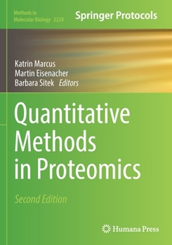 Paperback Quantitative Methods in Proteomics Book