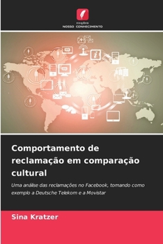 Paperback Comportamento de reclamação em comparação cultural [Portuguese] Book